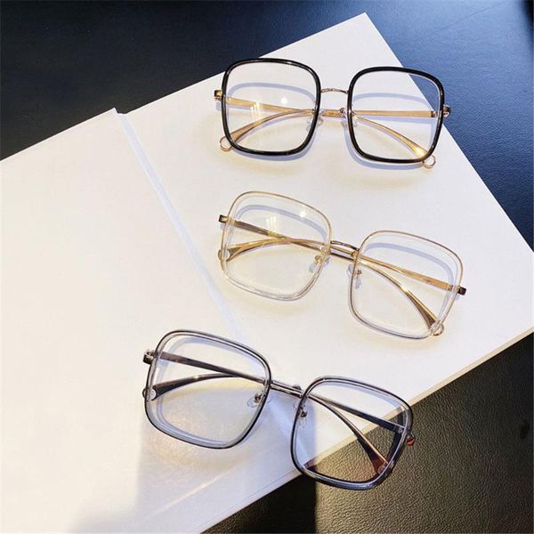 

урожай мужской черный кадр мода eyeglass очки, Black