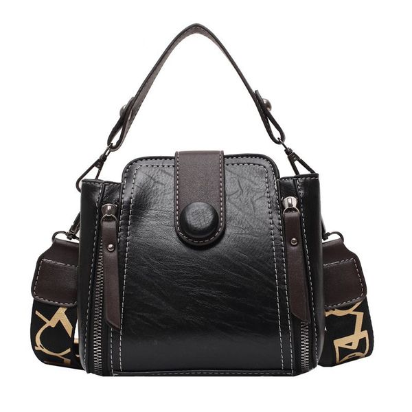 

luxury handbags for women 2020 solid color soft pu leather design messenger shoulder bag fashion zipper mini ladies bucket bags