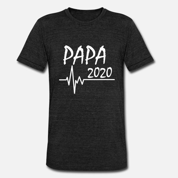 

dad 2020 heartbeat pulse father s day gift t shirt men designer tee shirt size s-3xl trend cute breathable summer cool shirt