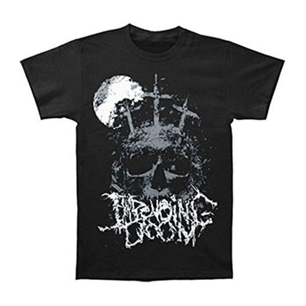 

impending doom men crosses t-shirt black