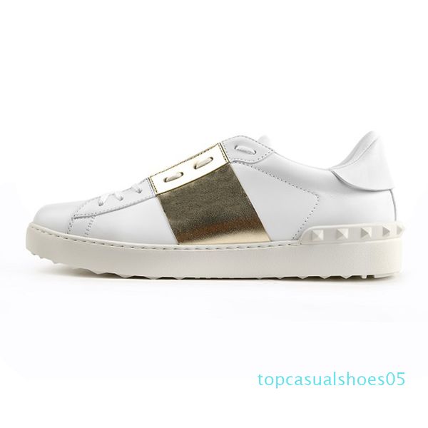 

12020 fashion mens women casual shoes white black women leather comfortable shoes open low sports sneakers size 35-45 t05