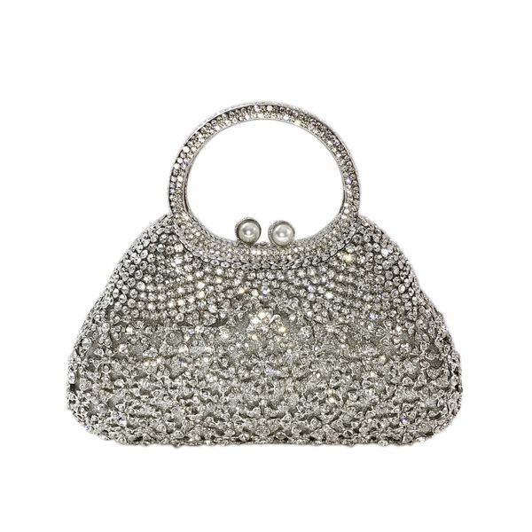 

2020 crystal beads women handbags rhinestones evening party purse wedding bags
