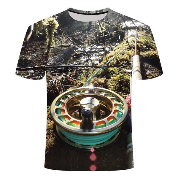 

men leisure fish printed asian 3d print shirts hippie anime oversized men clothing