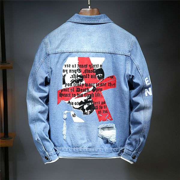 

2020 mens jacket hooded spring autumn zipper windbreaker medusa letters print for men and women hoodie designer jacket denim jacket, Black;brown