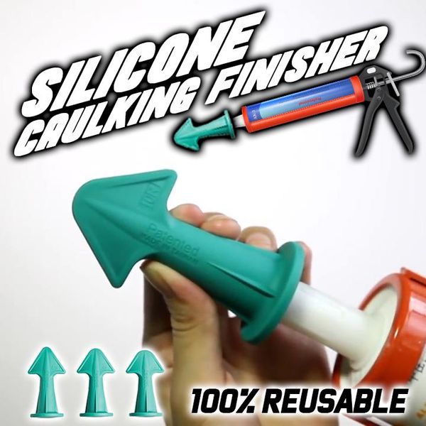 

silicone caulking nozzle finisher set glue caulk nozzle scraper set finishing clean removal tool sealant caulk finisher tool kit