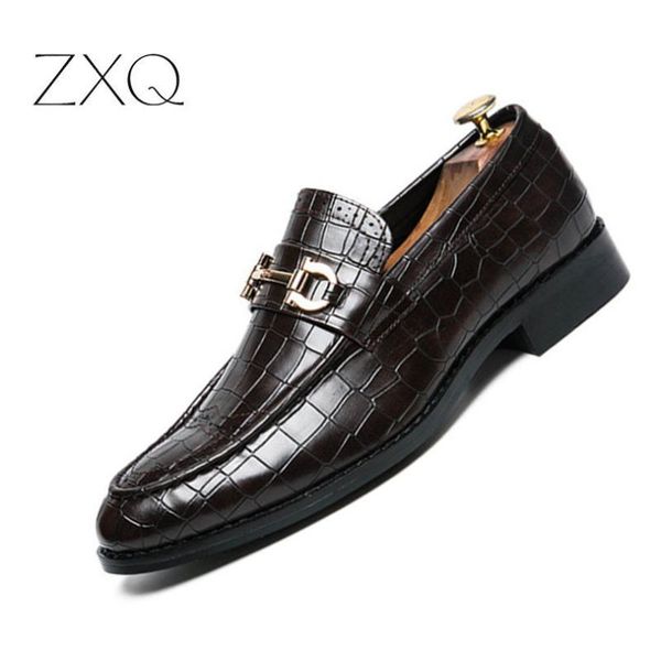 

pointed toe mens dress shoes soft leather luxury wedding shoes floral print men flats office wedding party formal, Black