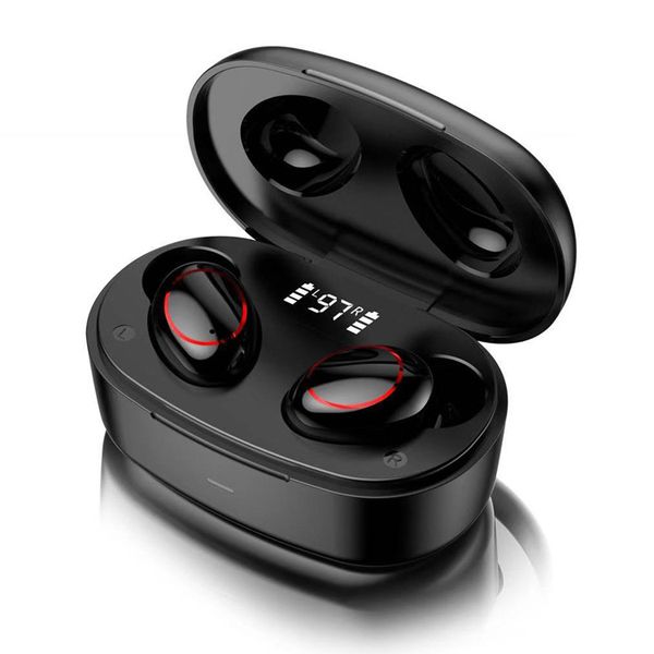 

bluetooth wireless headphones tws earbuds touch control earphones stereo cordless headset for iphone smart phone with charging box