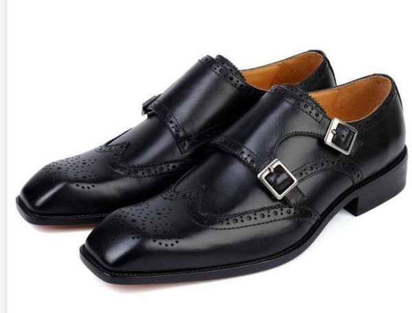 

men male business man formal flats brogues shoes mens dress driving men's plus size zapatos de hombres personlizar zapatos m0732, Black