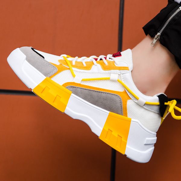 

2020 autumn new breathable mesh casual shoes running sneakers student shoes fashion sneakers, Black