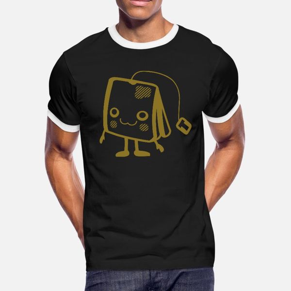 

kawaii designs: teabag t shirt men custom cotton round neck pictures crazy funny spring autumn slim shirt