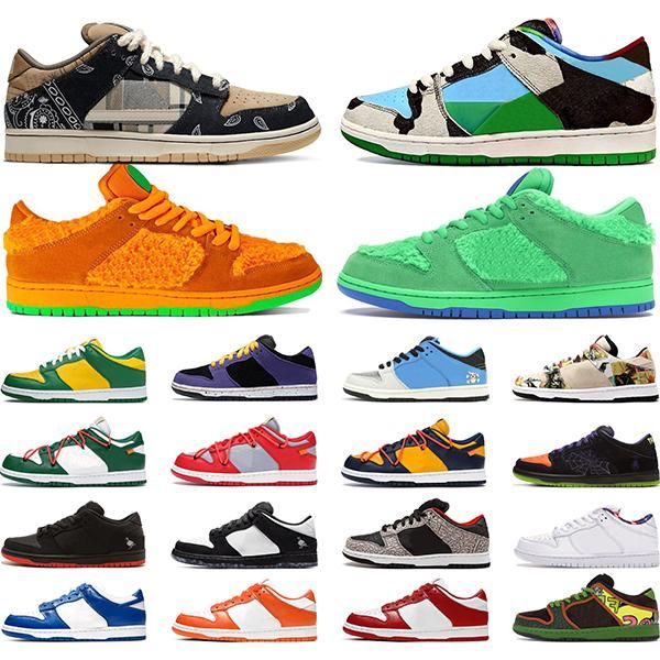 

2020 chunky dunky skateboard shoes bears orange green acg terra kentucky syracuse running shoe mens womens trainers sports sneakers