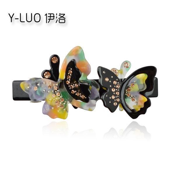 

women hedwear 2020 cute hair clip for girls butterfly hair barrettes rhinestone accessories for women