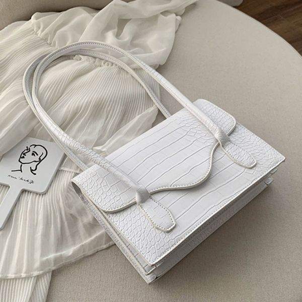 

shoulder bags luxurious retro alligator bag for women 2021 fashion handbag carrying armpit message