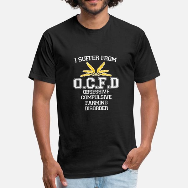 

я страдаю обсессивно-компульсивное расстройство farming fun t shirt men печати 100% хлопок размер евро s-3xl письмо сумасшедшая новизны спос