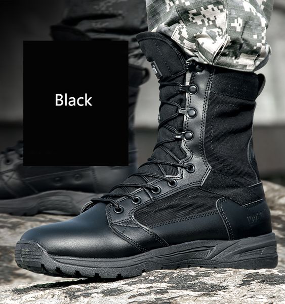 

outdoor tactical ultralight wear resistant damping non-slip work boots men women hiking camping fishing trekking shoes
