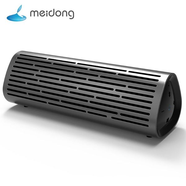 

meidong md-2110 portable bluetooth speaker wireless 10w deep bass loudspeaker mini stereo music waterproof outdoor speaker