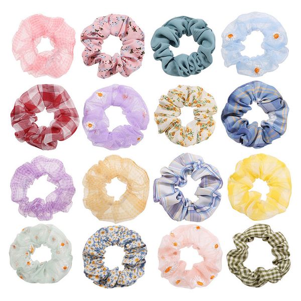 

girl fabric yoga designer retro rubber band party ladies hair band fashion hair band sweet peach pink & grape purple french int, Golden;silver