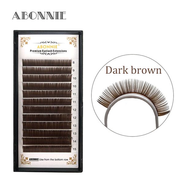 

false eyelashes abonnie 8~15mm,brown eyelash extension lashes brown eyelashes.faux mink light color maquiagem cilios