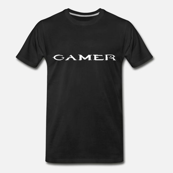 

gamer in halo font t shirt men personalized cotton s-xxxl clothing cute new fashion summer pictures shirt