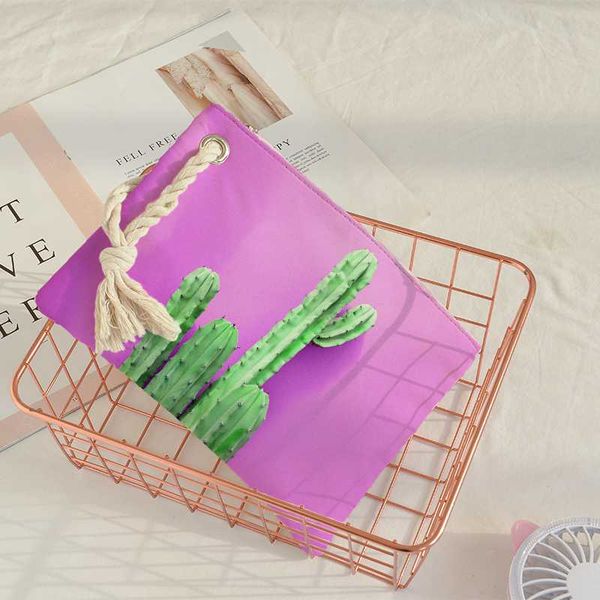 

customized series women's bag ladies fashion handbags 2020 new listing luxury handbags designer print small fresh pattern cactus