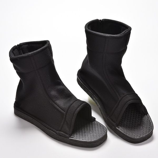 

1 pair ninja shoes boots for naruto akatsuki black cosplay 11 sizes gowellhopeday