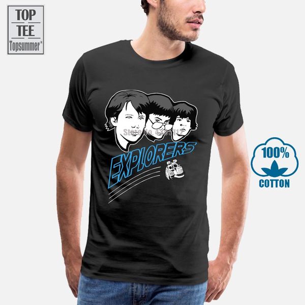 

explorers retro 80's movie homme funny tshirts men streetwear 2019 tshirt fashion 2019 t shirts skull t-shirt mens clothing