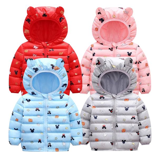 

autumn baby boys warm hooded jackets for toddler girls coats children outerwear baby girls jacket winter kids outerwear, Blue;gray