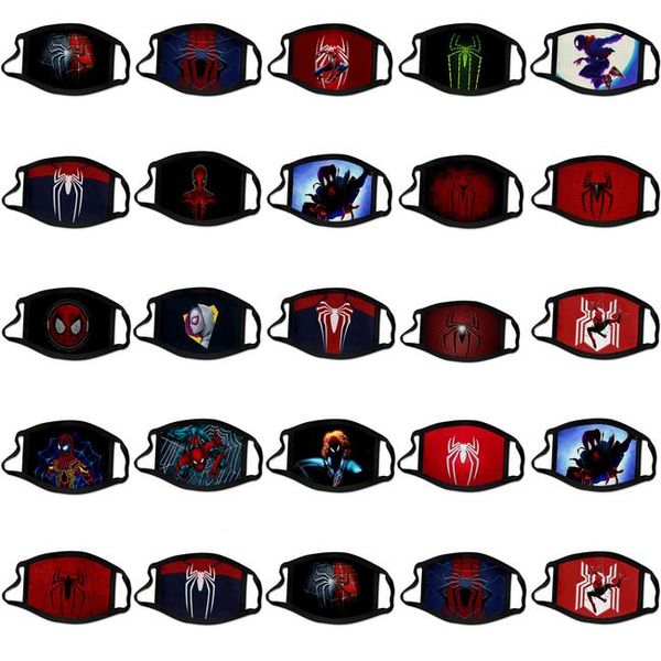 

anti windproof reusable face anti-dust breathable masks cotton for cartoon spiderman mouth pollution kids mask 5 kafdo wrhome