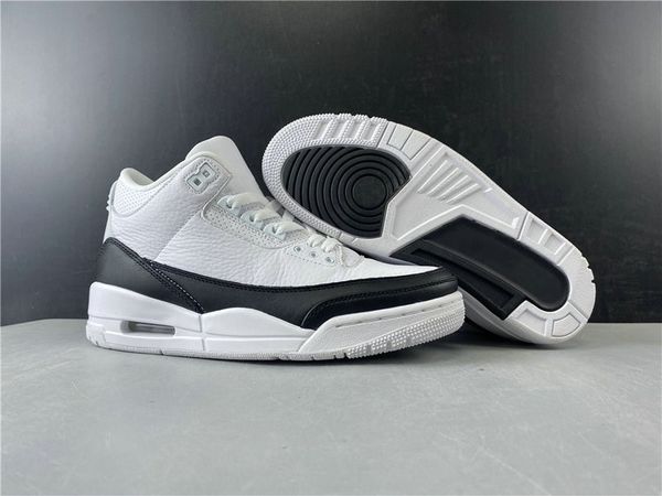 

special edition 3 collaboration basketball shoes white black iii fashion chaussures trainers come with box, White;red