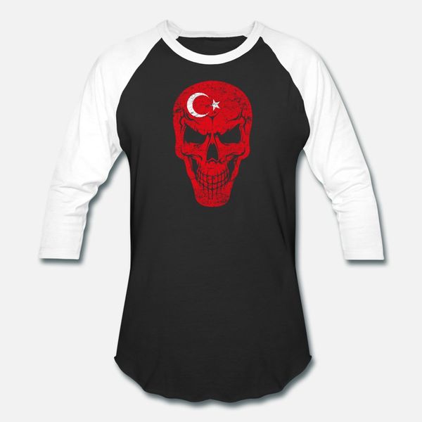 

skull turkey turkish flag gift istanbul t shirt men printing short sleeve round neck famous authentic spring letter shirt