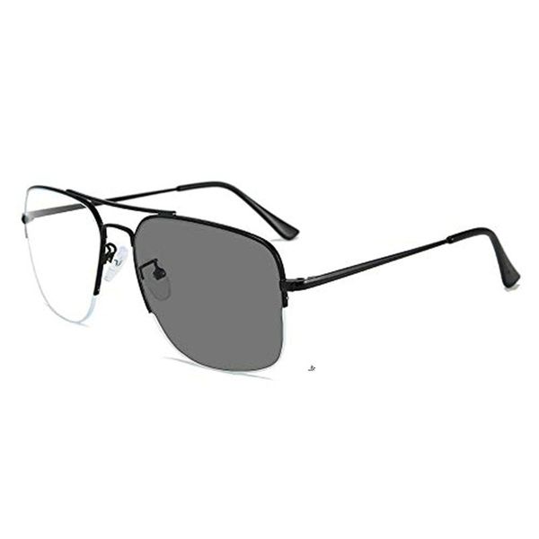 

optics myopia sunglasses pchromic finished men women myopia eyeglasses frame with color lens sun glasses eyewear, Black
