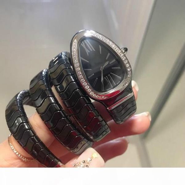 

luxury women watch ceramic steel band case quartz movement memory band adjustable bracelet luxury diamond inlay, Slivery;brown