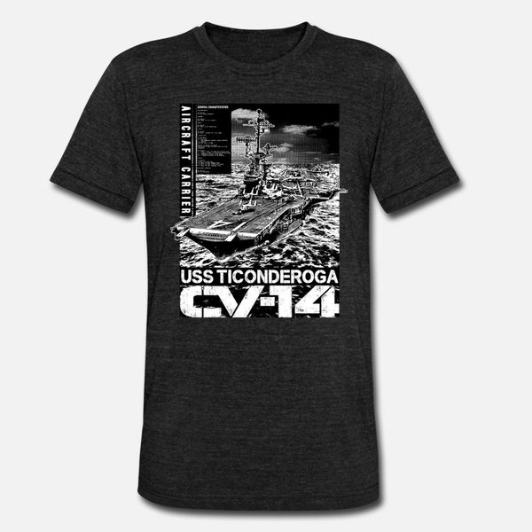 

aircraft carrier ticonderoga t shirt men design tee shirt o neck loose fashion spring outfit shirt