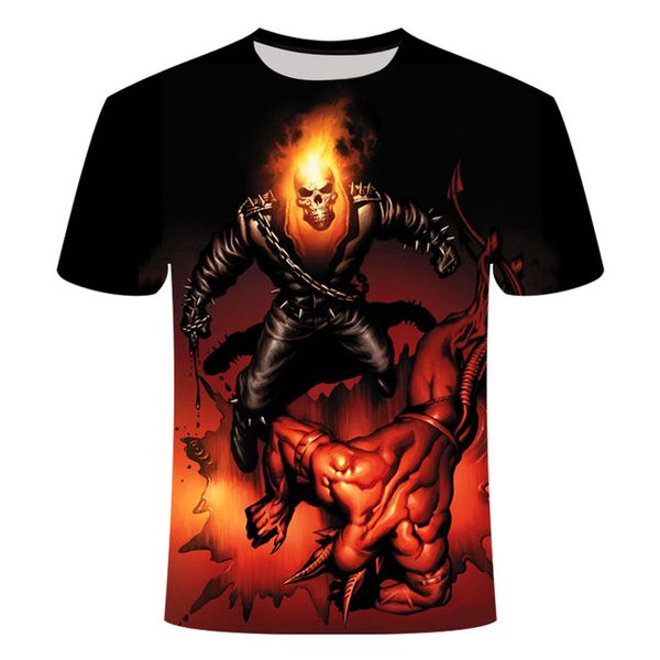 

3d skull poker men brand mens 3d print shirts anime harajuku aesthetic men clothing