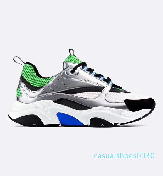 

b22 sneaker calfskin trainers men low casual shoes women flat canvas sneaker retro patchwork luxury casual sneaker cotton laces c30, Black
