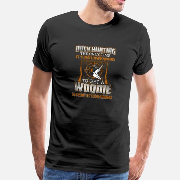 

duck hunting the only time it s not awkward t shirt men gift tee shirt s-xxxl normal gift breathable spring autumn outfit