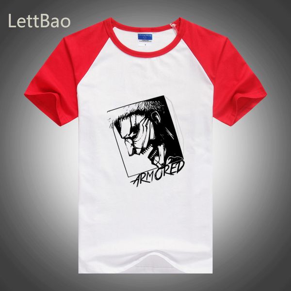 

streetwear t-shirt attack on titan summer graphic tshirt men funny cartoon fashion japanese anime tshirt hip hop tees male