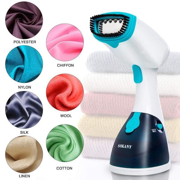 

mini handheld garment ironing steamer 1200w portable brush steam iron clothes for household travel clothes ironing