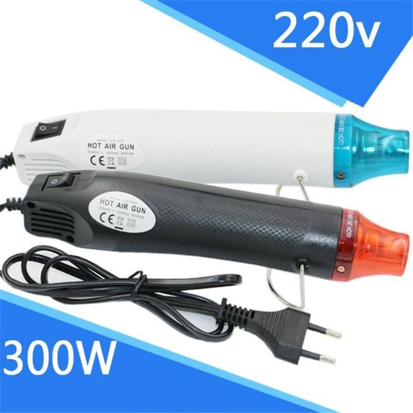 

meijiabuy 110v/220v diy using heat gun electric power tool air 300w temperature gun with supporting seat shrink plastic