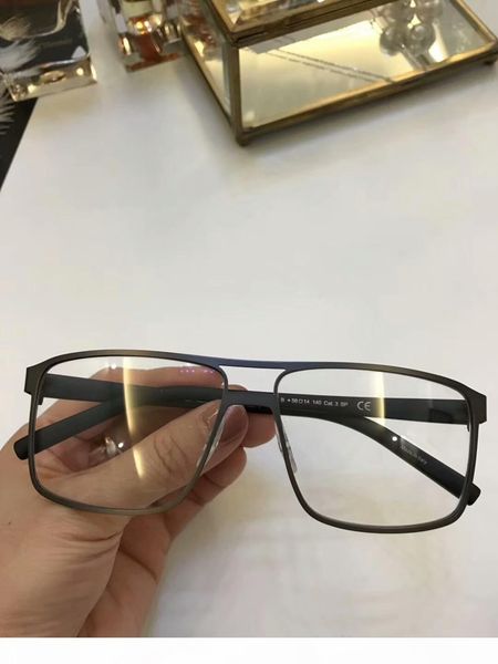 

new eyeglasses frame p8307 spectacle frame eyeglasses for men women myopia brand designer glasses frame clear lens with original case, Silver
