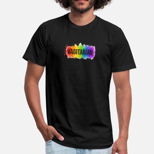 

womens gay funny lesbian gay vagitarian t shirt men designer short sleeve round neck natural fitness funny spring original shirt