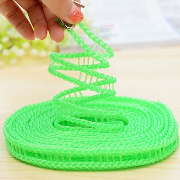 

outdoor windproof travel home laundry garden clothes line rope string washing 5m