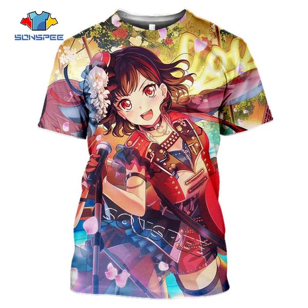 

men's cowboy bebop t-shirts spike rock anime tshirt novelty short sleeve 100% cotton tee shirt plus size designer t shirt