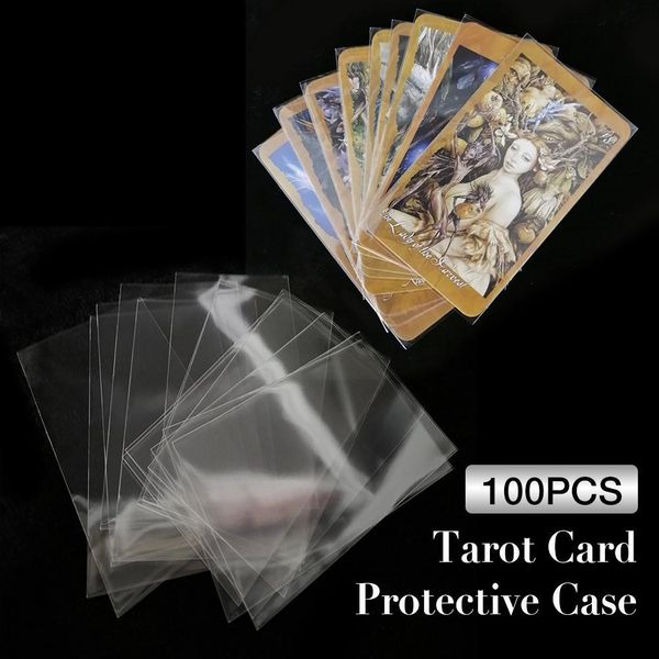 

sleeves magic 100pcs deck kingdoms protective poker cards games 6x10.3cm card card three covers cover board 7.2x10.5cm tarot ivuko