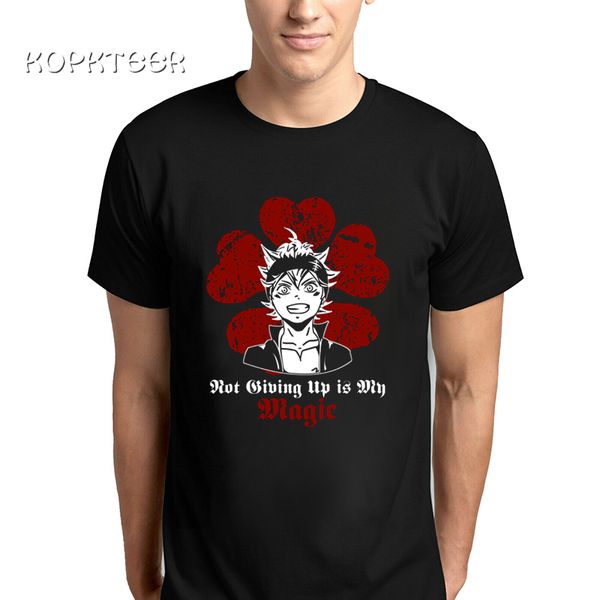 

цифровая печать мужчины tshirt one piece аниме луффи передач четыре tshirts японский аниме мужской черный клевер asuta streetwear homme tee