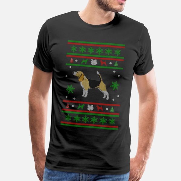 

beagle little christmas t shirt men printing tee shirt s-xxxl fit cute comical summer style trend shirt