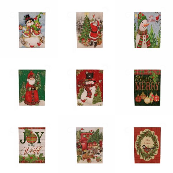 

christmas home decoration accessories hanging flag polyester bunting pennant xmas decor party supplies#149