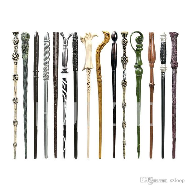 

creative cosplay 18 styles hogwarts harry potter series magic wand new upgrade resin harry potter magical wand dhl shipping