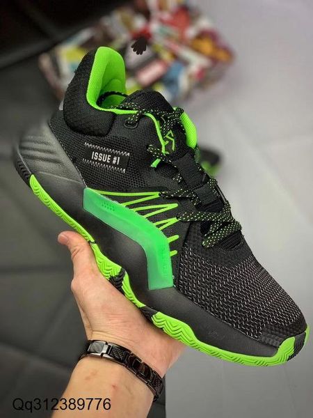 

men don issue 1 stealth spider man basketball shoes sports training sneakers size 40-46