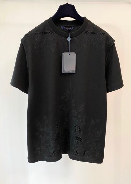 

20ss version popular fancy shirt casual fashion man and woman shirts, Black;brown